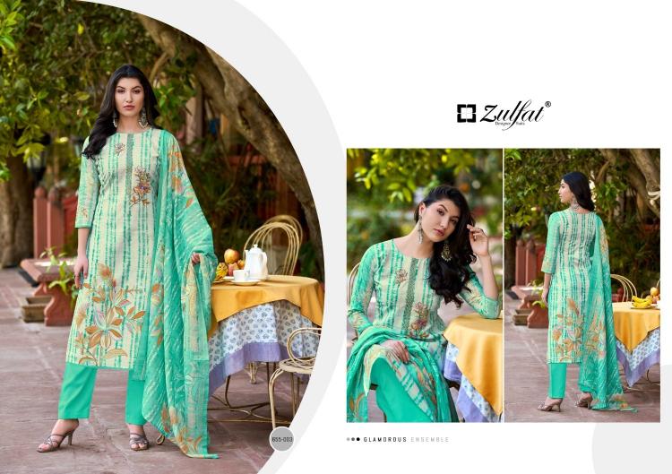 NOOR VOL 2 BY ZULFAT WHOLESALE COTTON SUIT FOR WOMENS