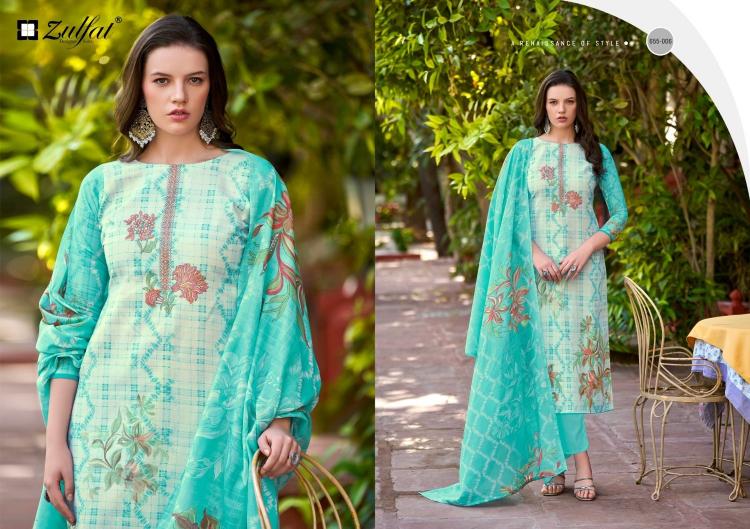 NOOR VOL 2 BY ZULFAT WHOLESALE COTTON SUIT FOR WOMENS