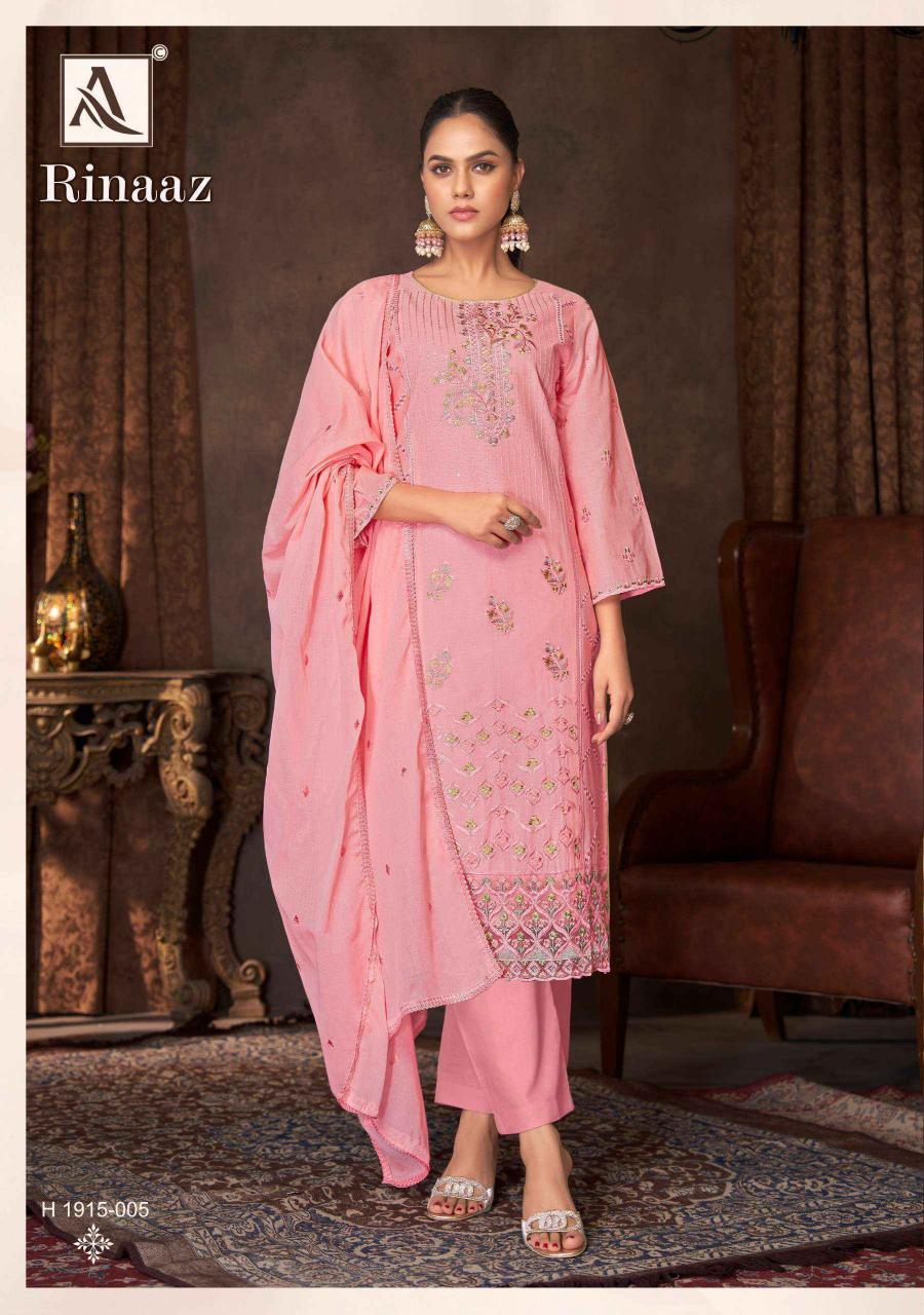 ALOK LAUNCH RINAAZ HIT DESIGN FANCY PAKISTANI DRESS MATERIAL