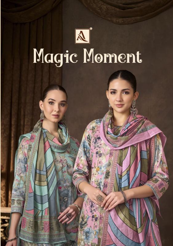 MAGIC MOMENT BY ALOK ZAM COTTON PAKISTANI PRINTED SUIT FOR LADIES