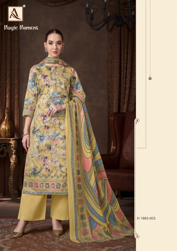 MAGIC MOMENT BY ALOK ZAM COTTON PAKISTANI PRINTED SUIT FOR LADIES