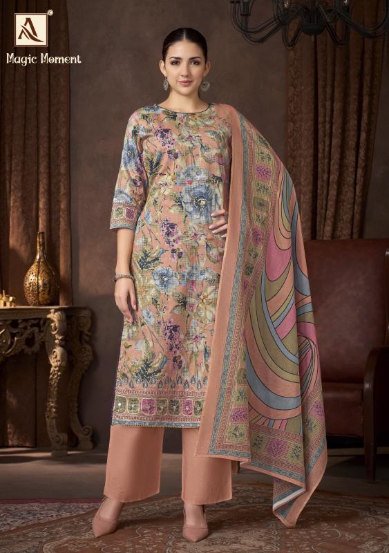MAGIC MOMENT BY ALOK ZAM COTTON PAKISTANI PRINTED SUIT FOR LADIES