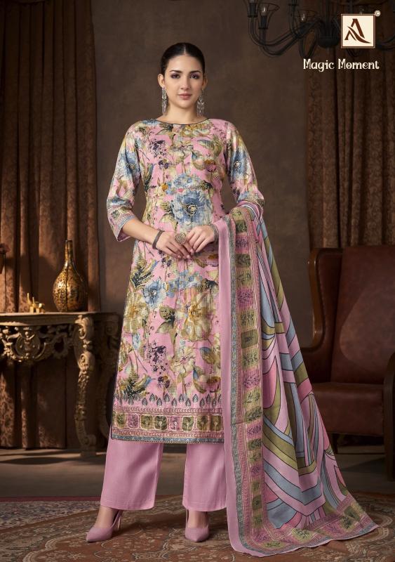 MAGIC MOMENT BY ALOK ZAM COTTON PAKISTANI PRINTED SUIT FOR LADIES