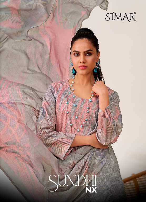 Glossy Simar Sunidhi Nx Wholesale Pure Lawn Cotton With Work Suits