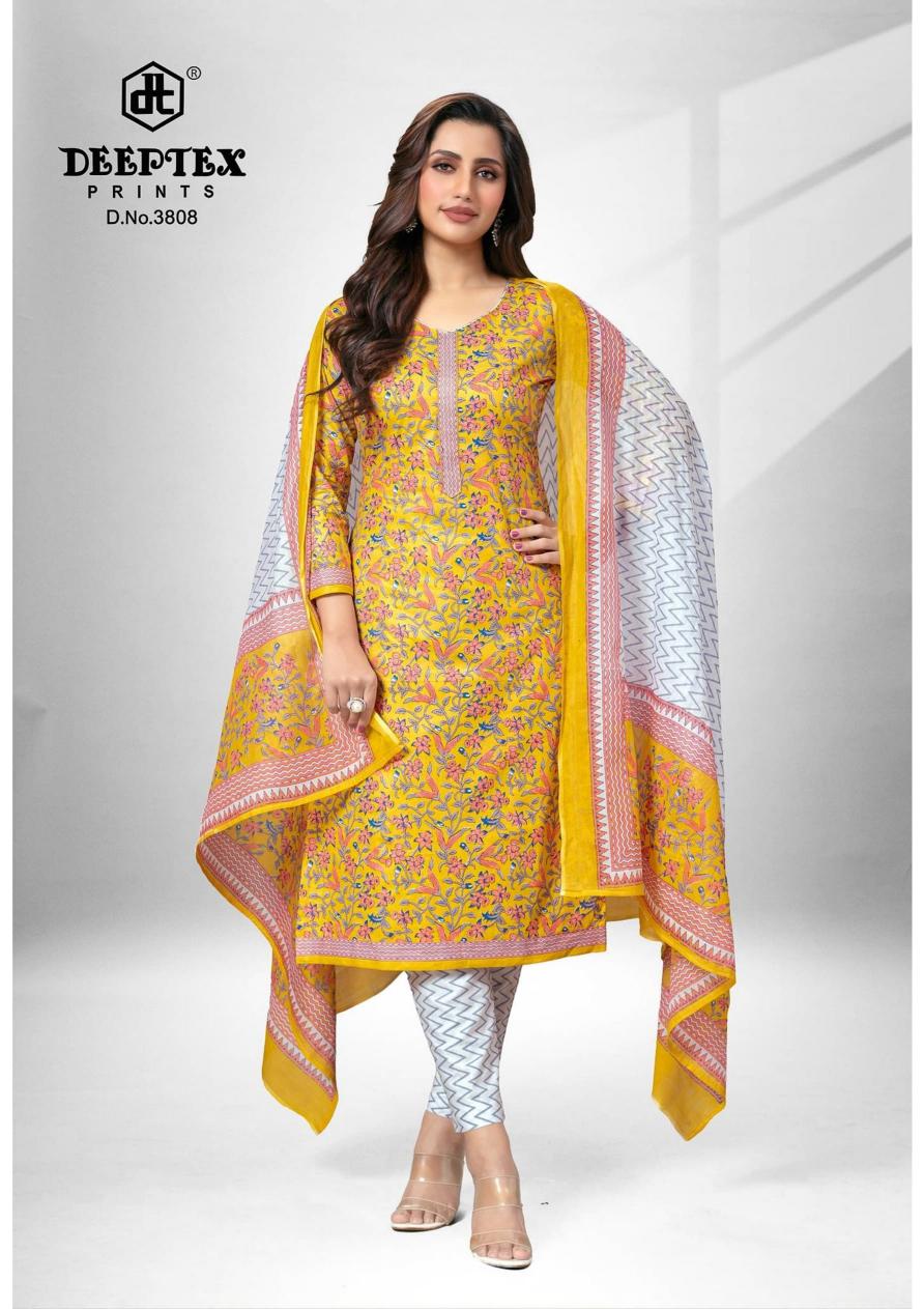 DEEPTEX PRINTS CHIEF GUEST VOL 38 COTTON DAILY WEAR CASUAL DRESS MATERIAL