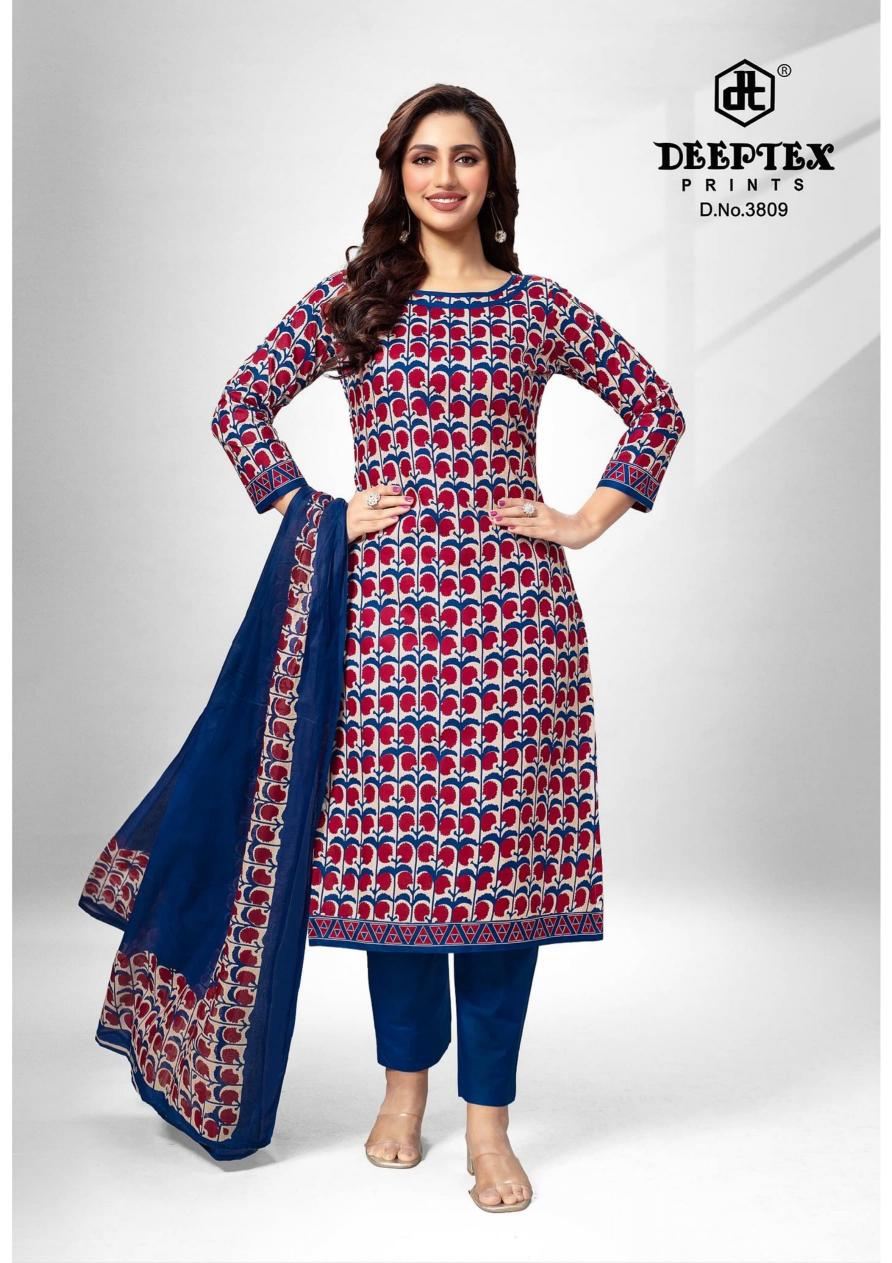 DEEPTEX PRINTS CHIEF GUEST VOL 38 COTTON DAILY WEAR CASUAL DRESS MATERIAL