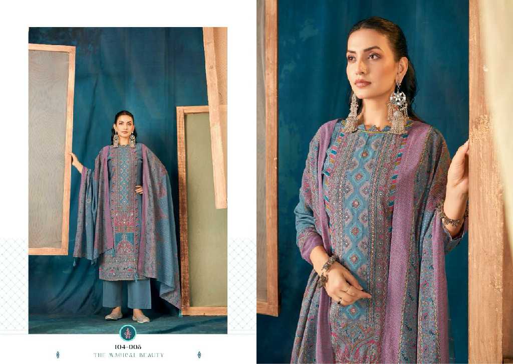 Nishant Shubha Vol-7 Wholesale Modal Silk With Hand Work Dress Material