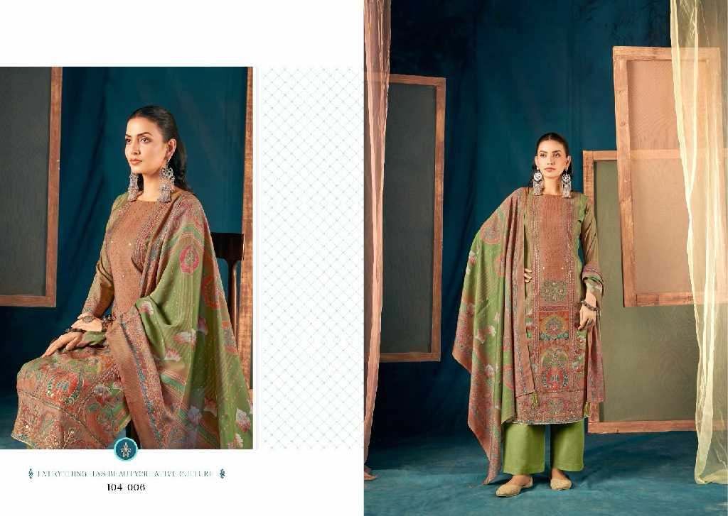 Nishant Shubha Vol-7 Wholesale Modal Silk With Hand Work Dress Material