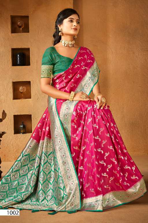 Saroj Mahashiv Silk Saroski Vol-2 Wholesale Soft Silk Contrast Rich Pallu Sarees