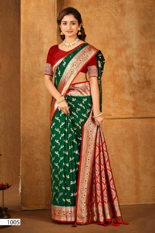 Saroj Mahashiv Silk Saroski Vol-2 Wholesale Soft Silk Contrast Rich Pallu Sarees
