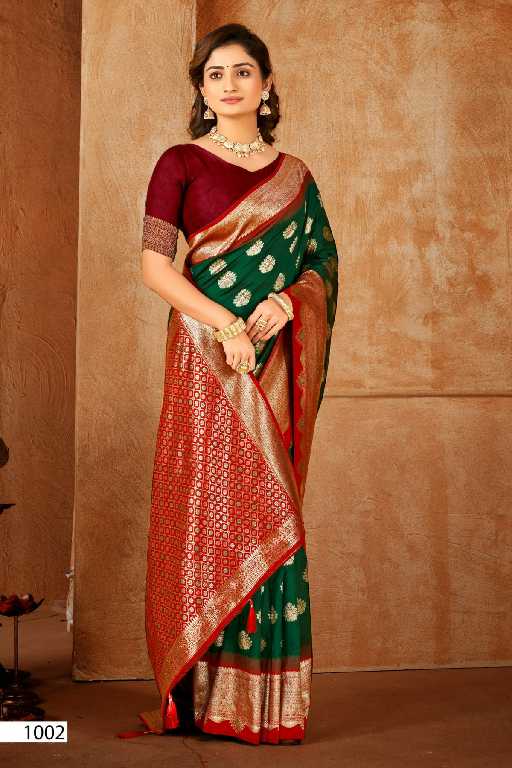 Saroj Mahashiv Silk Saroski Vol-3 Wholesale Soft Silk Contrast Rich Pallu Sarees