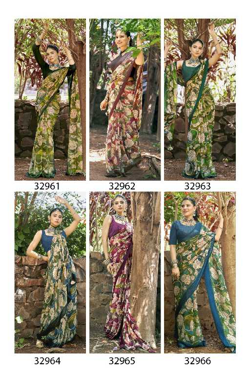 SARISKA VOL 12 BY VALLABHI PRINTS AMAZING FANCY SAREES COLLECTION