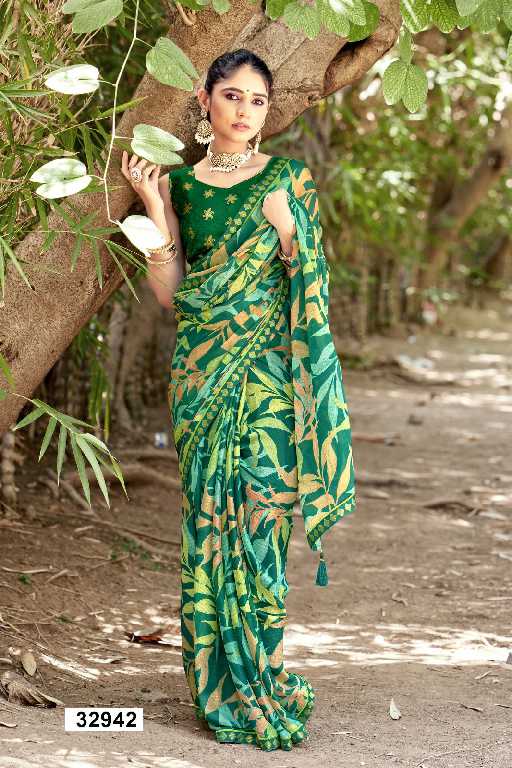Vallabhi Maddy Vol-6 Wholesale Abstract Print Georgette Sarees