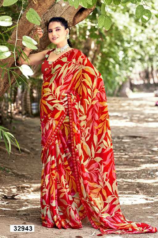 Vallabhi Maddy Vol-6 Wholesale Abstract Print Georgette Sarees