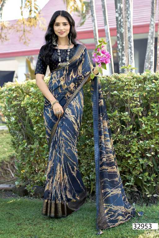VALLABHI PRINTS VYANJANA VOL 11 STYLISH WEAR GEORGETTE SAREE COLLECTION