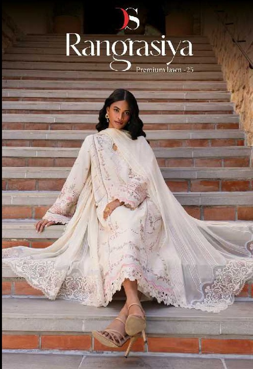 Deepsy Rangrasiya Premium Lawn-25 Wholesale Indian Pakistani Concept Suits