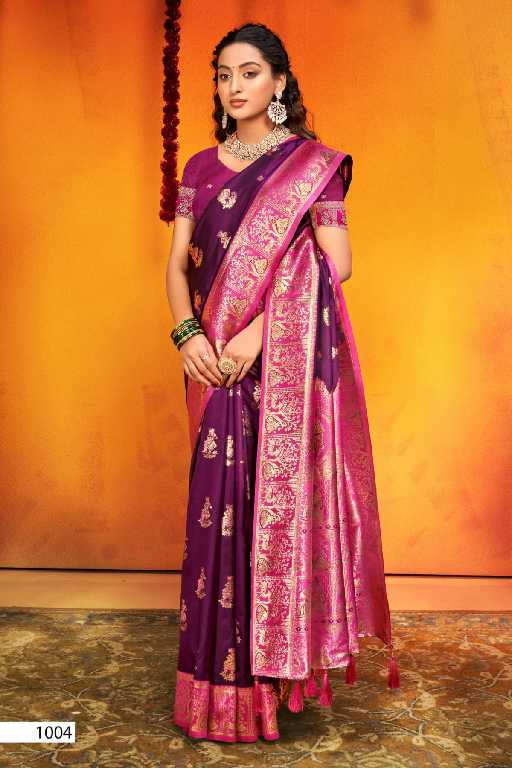 Saroj Mitali Silk Vol-1 Wholesale Silk With Heavy Banarasi Zari Rich Pallu Sarees