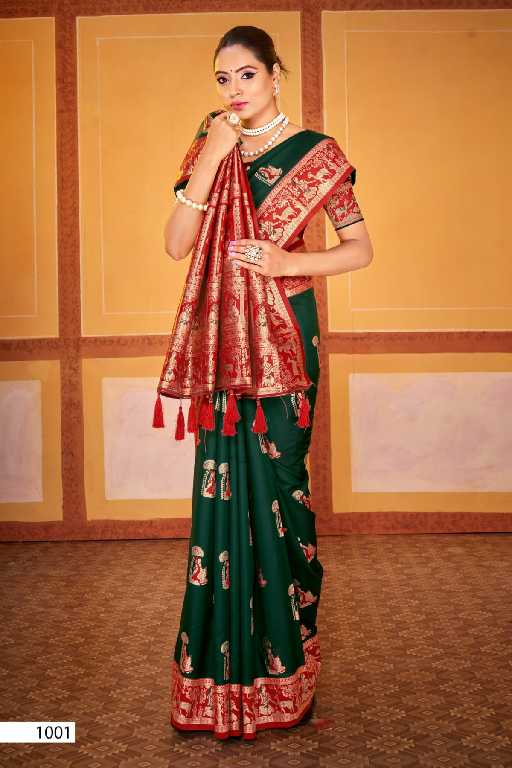 Saroj Mitali Silk Vol-2 Wholesale Silk With Heavy Banarasi Zari Rich Pallu Sarees