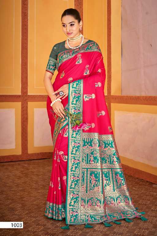 Saroj Mitali Silk Vol-2 Wholesale Silk With Heavy Banarasi Zari Rich Pallu Sarees