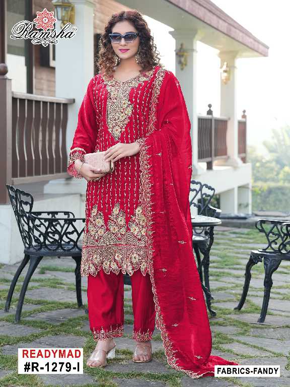 Ramsha R-1279 Wholesale Readymade Indian Pakistani Concept Suits