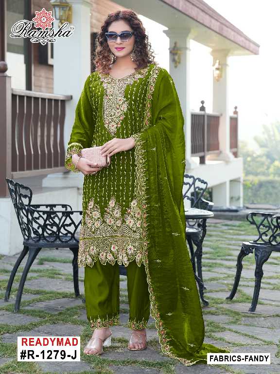 Ramsha R-1279 Wholesale Readymade Indian Pakistani Concept Suits