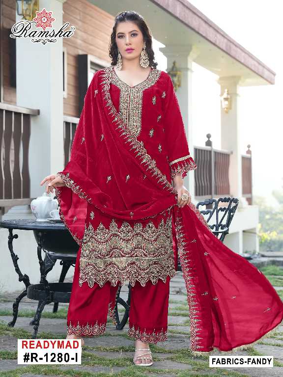 Ramsha R-1280 Wholesale Readymade Indian Pakistani Concept Suits
