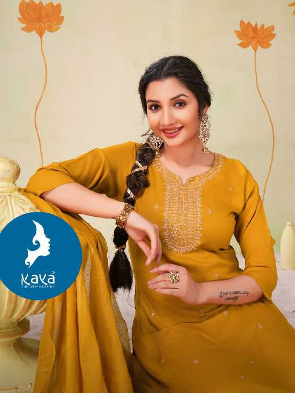 Kaya Minakshi Wholesale 3 Piece Concept With Straight Cut Readymade Suits