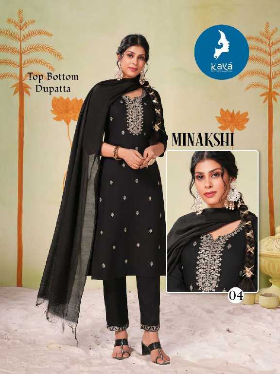 Kaya Minakshi Wholesale 3 Piece Concept With Straight Cut Readymade Suits