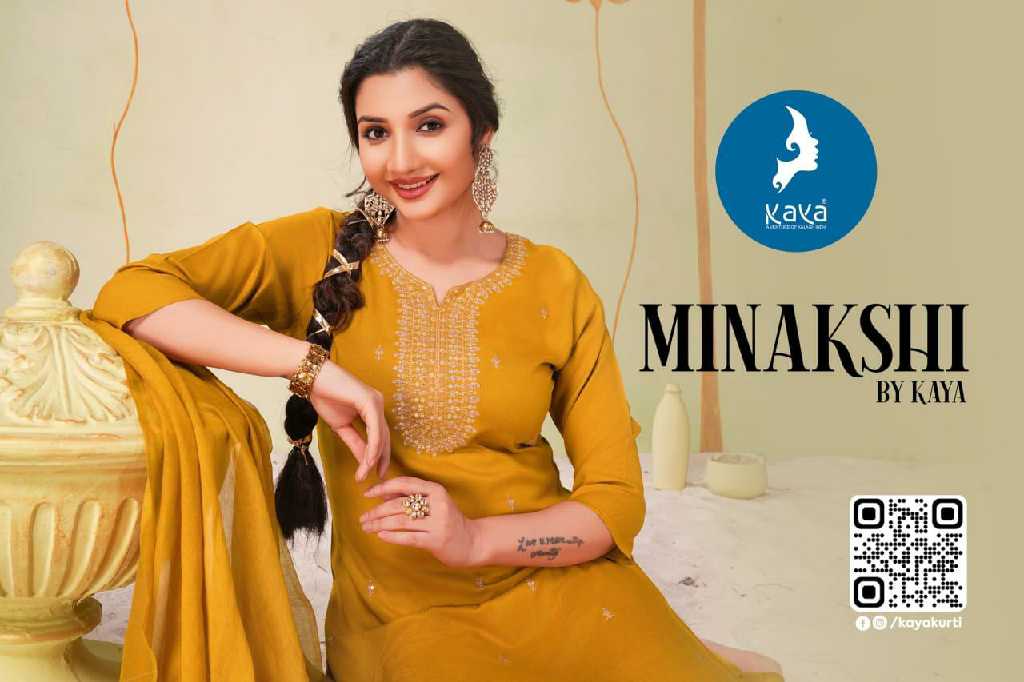 Kaya Minakshi Wholesale 3 Piece Concept With Straight Cut Readymade Suits