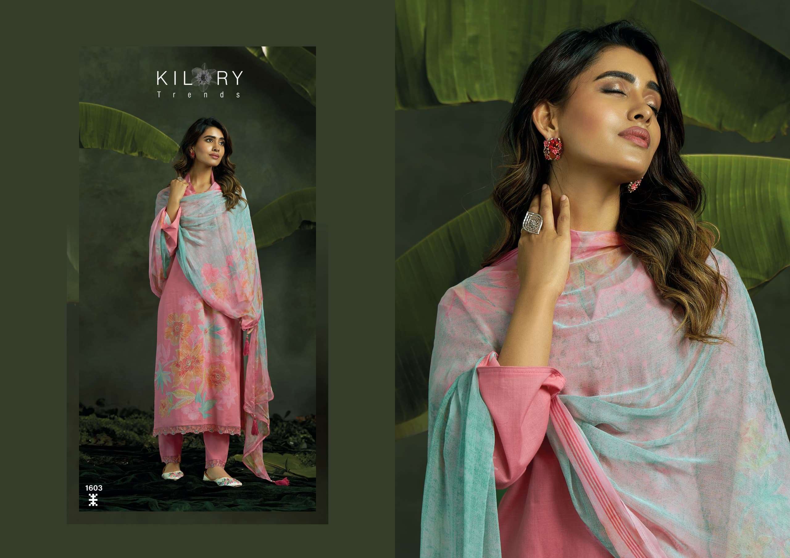 A ROYAL BOUTIQUE BY KILORY TRENDS LAWN COTTON UNSTITCH FANCY SALWAR KAMEEZ