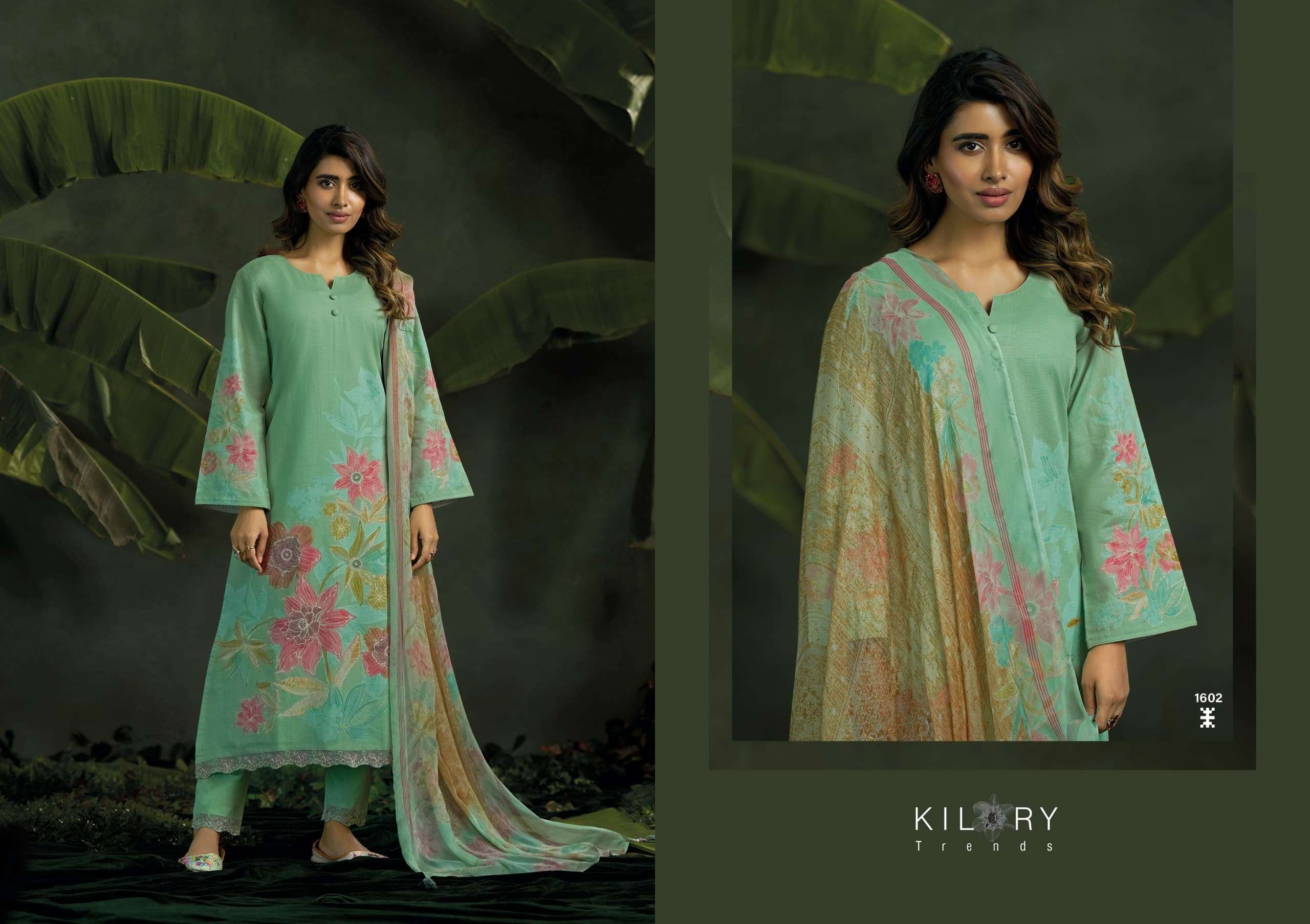 A ROYAL BOUTIQUE BY KILORY TRENDS LAWN COTTON UNSTITCH FANCY SALWAR KAMEEZ