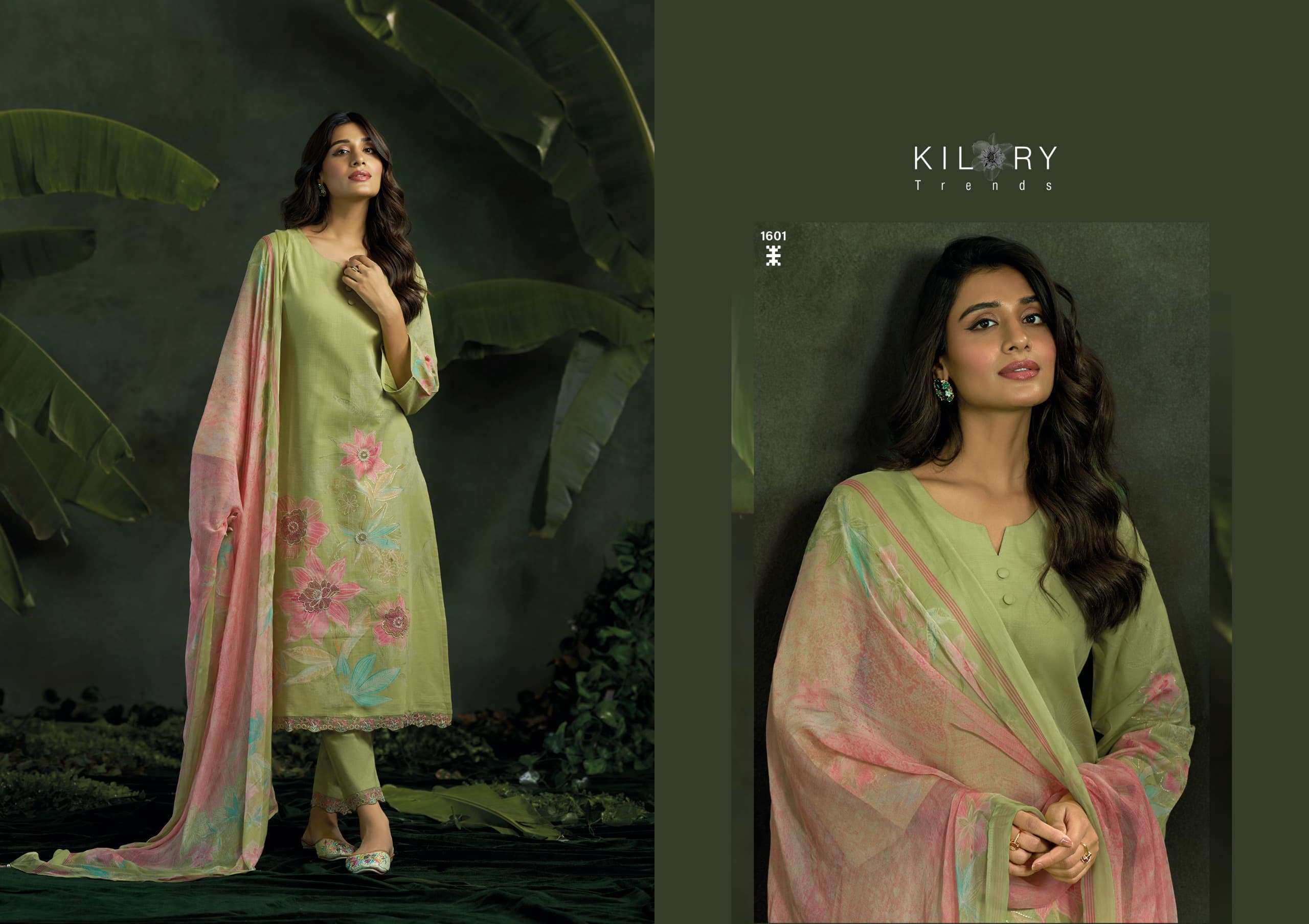 A ROYAL BOUTIQUE BY KILORY TRENDS LAWN COTTON UNSTITCH FANCY SALWAR KAMEEZ