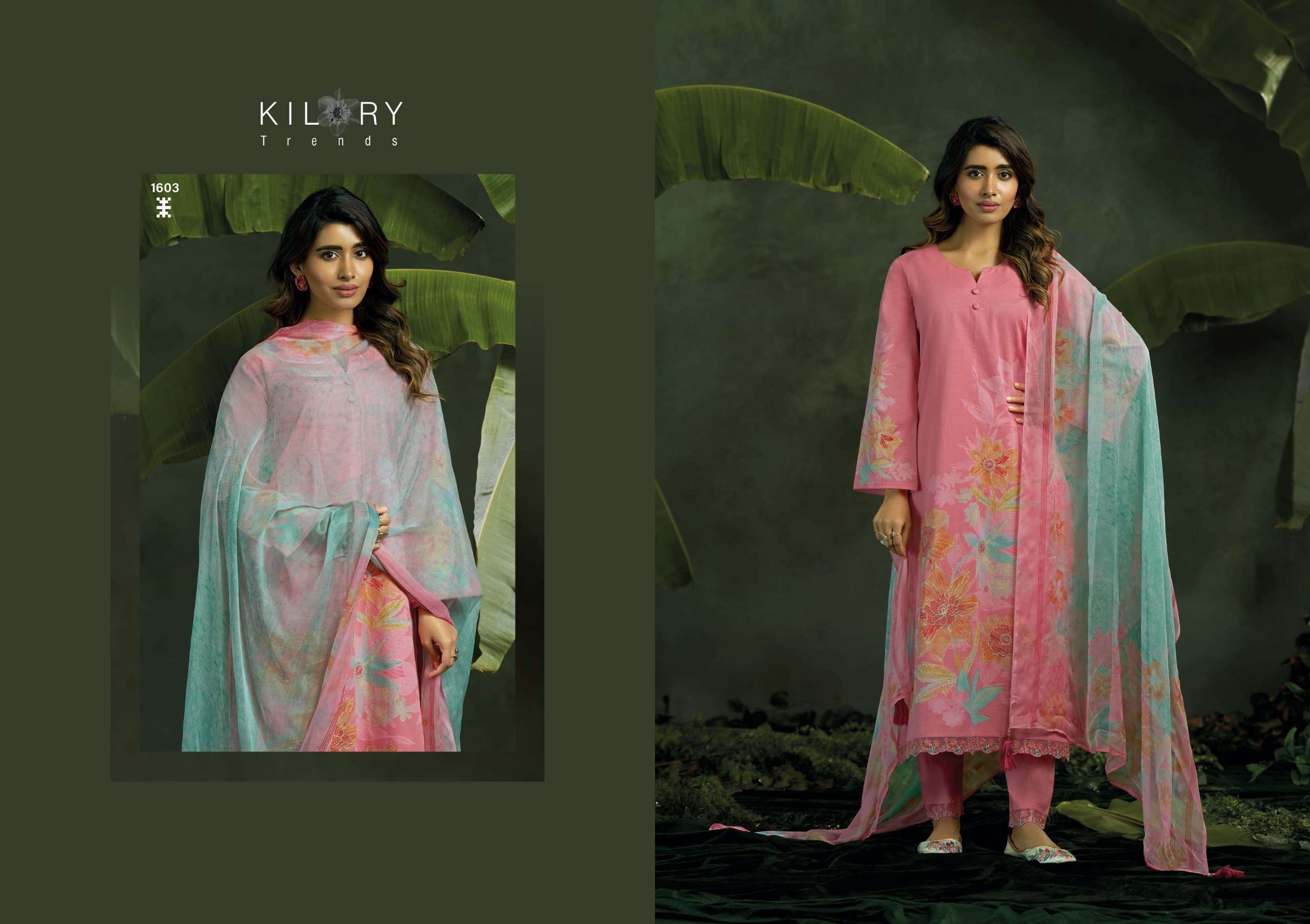 A ROYAL BOUTIQUE BY KILORY TRENDS LAWN COTTON UNSTITCH FANCY SALWAR KAMEEZ