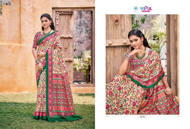 VIPUL FASHION CARNIVAL SOFT SILK INDIAN SAREE EXPORTS