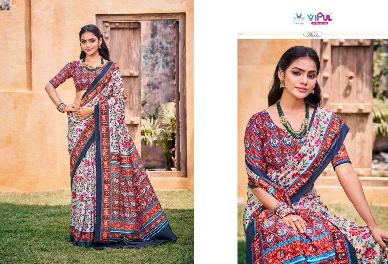 VIPUL FASHION CARNIVAL SOFT SILK INDIAN SAREE EXPORTS