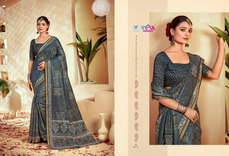 VIPUL FASHION AMRAPALI VOL 3 ELEGANCE STYLE COTTON SAREES