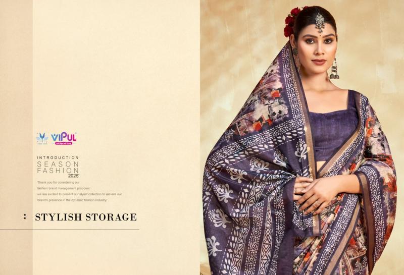 VIPUL FASHION AMRAPALI VOL 3 ELEGANCE STYLE COTTON SAREES