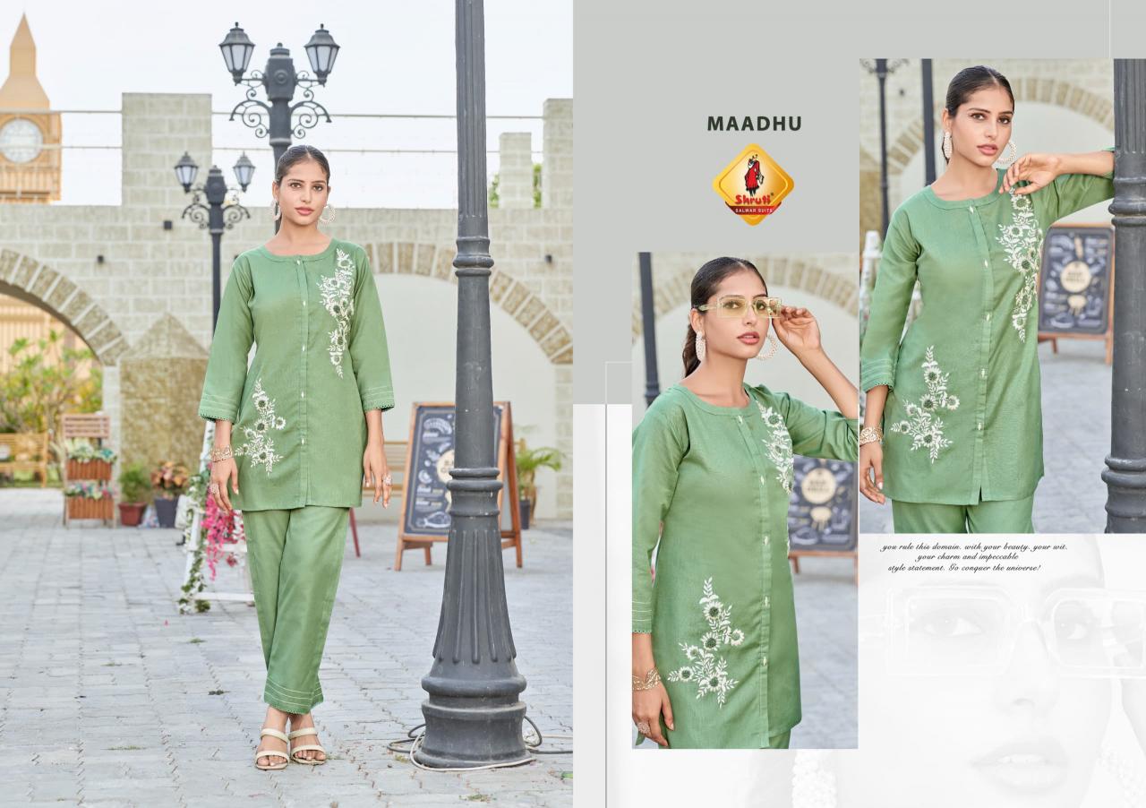 SHRUTI ONCE MORE VOL 5 COTTON VISCOSE FLEX FULL STITCH BIG SIZE GORGEOUS CO-ORD SETS