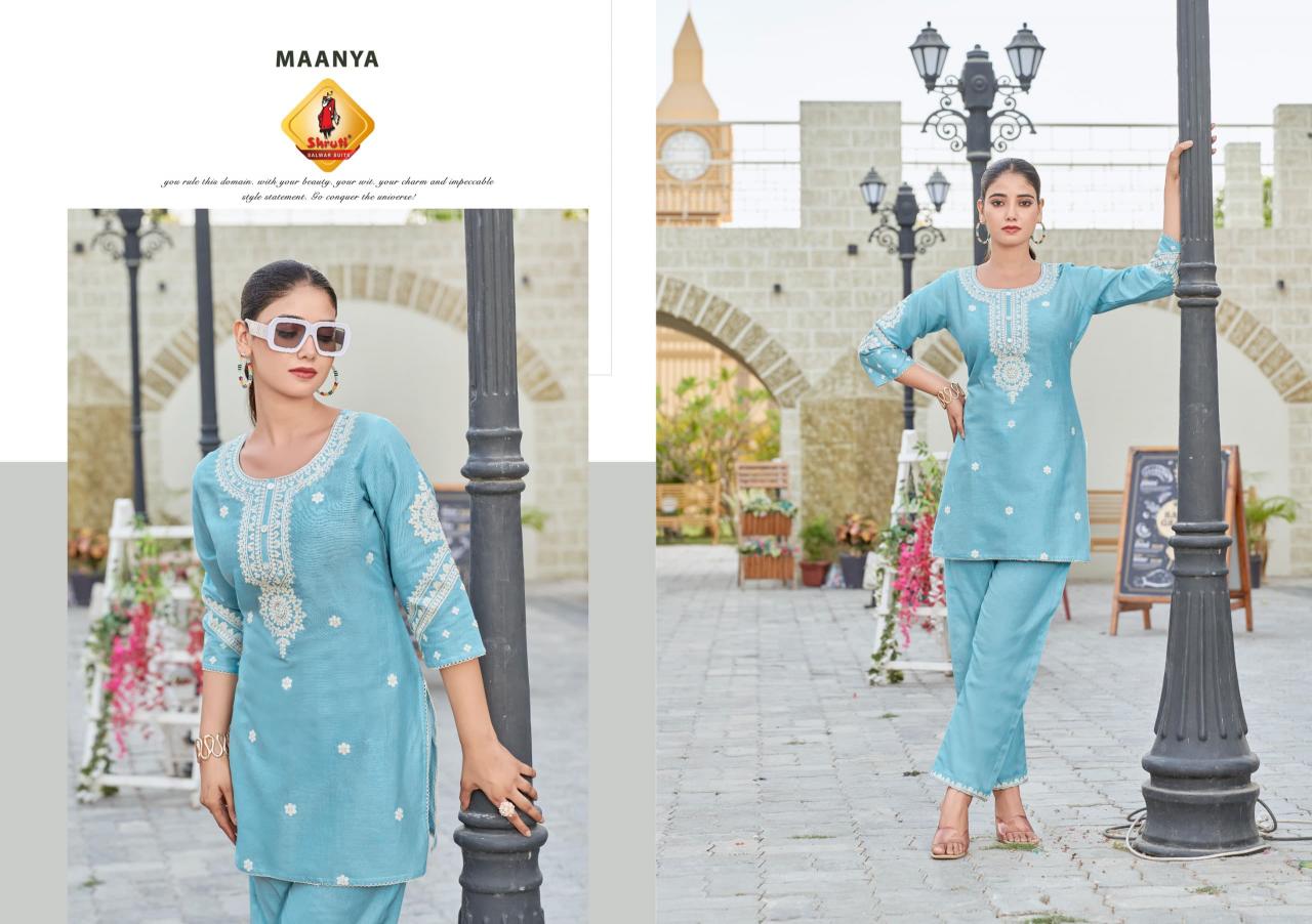 SHRUTI ONCE MORE VOL 5 COTTON VISCOSE FLEX FULL STITCH BIG SIZE GORGEOUS CO-ORD SETS
