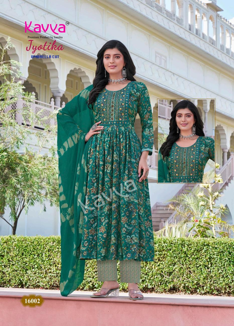 KAVYA JYOTIKA VOL 16 CAPSULE PRINT READYMADE CLASSIC SUIT FOR LADIES