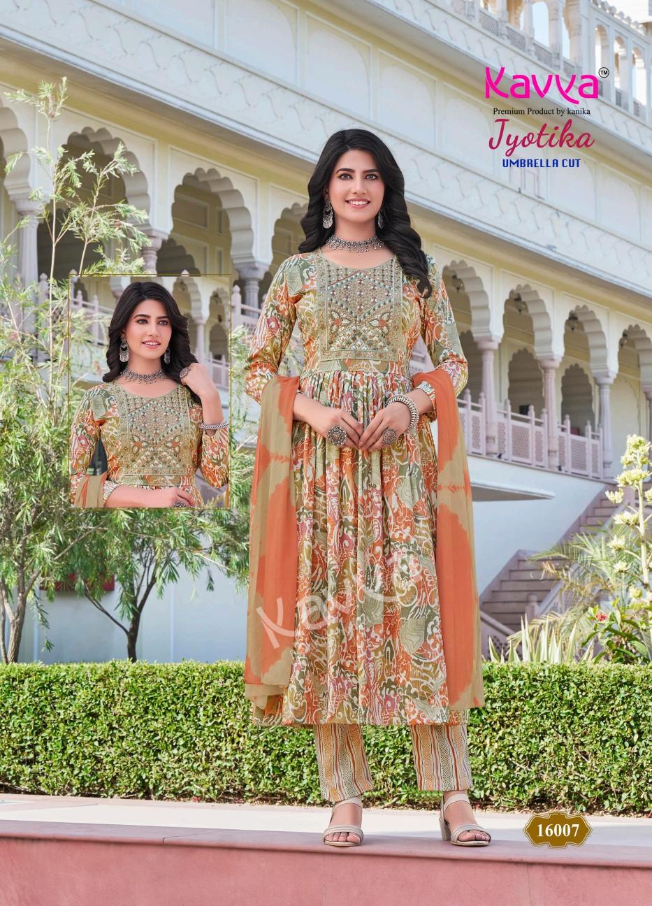 KAVYA JYOTIKA VOL 16 CAPSULE PRINT READYMADE CLASSIC SUIT FOR LADIES