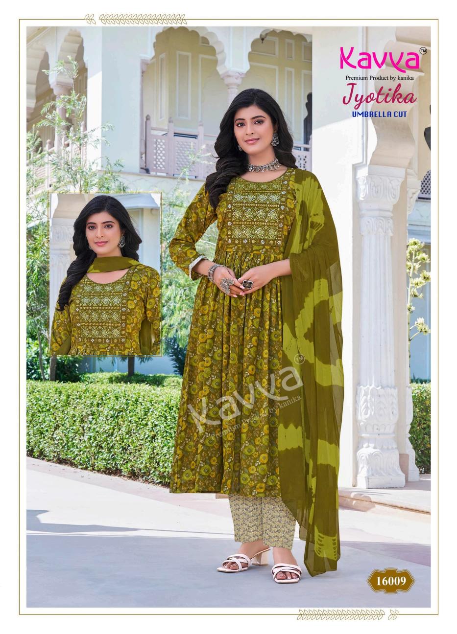KAVYA JYOTIKA VOL 16 CAPSULE PRINT READYMADE CLASSIC SUIT FOR LADIES
