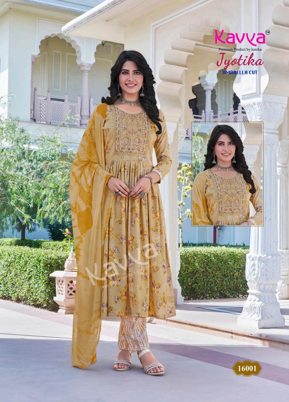 KAVYA JYOTIKA VOL 16 CAPSULE PRINT READYMADE CLASSIC SUIT FOR LADIES