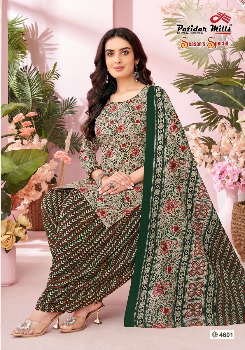 PATIDAR SEASON SPECIAL VOL-46 WHOLESALE COTTON PRINTED DRESS MATERIAL