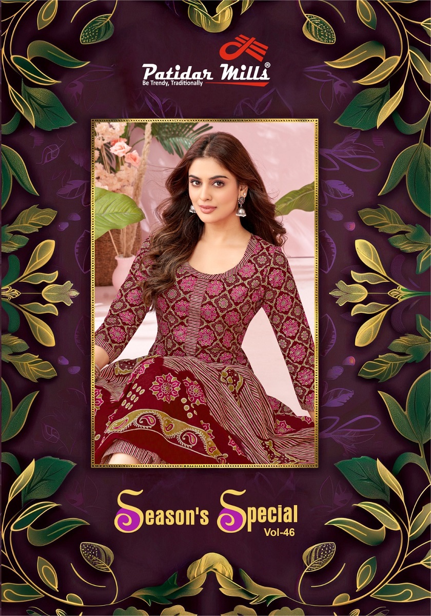 PATIDAR SEASON SPECIAL VOL-46 WHOLESALE COTTON PRINTED DRESS MATERIAL