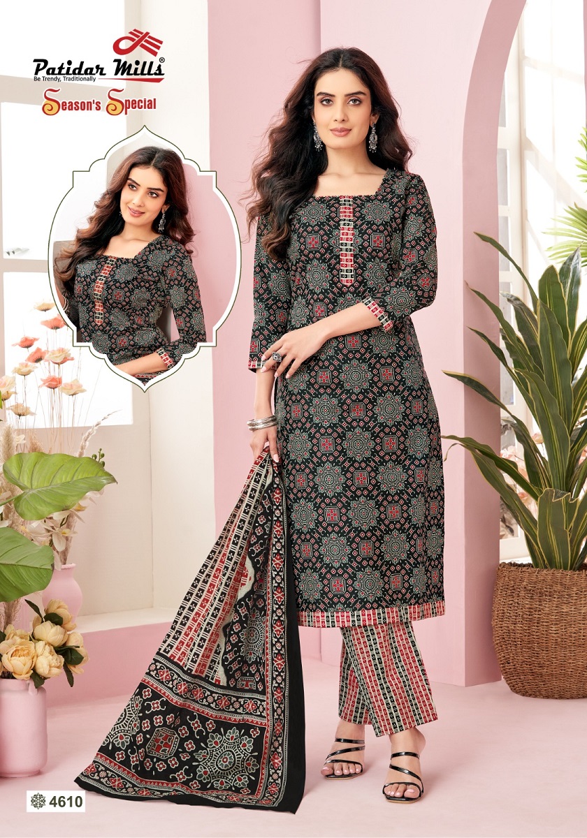 PATIDAR SEASON SPECIAL VOL-46 WHOLESALE COTTON PRINTED DRESS MATERIAL
