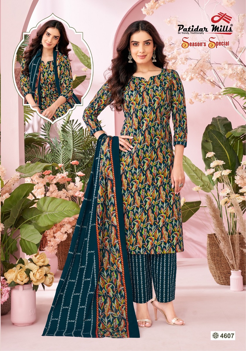 PATIDAR SEASON SPECIAL VOL-46 WHOLESALE COTTON PRINTED DRESS MATERIAL