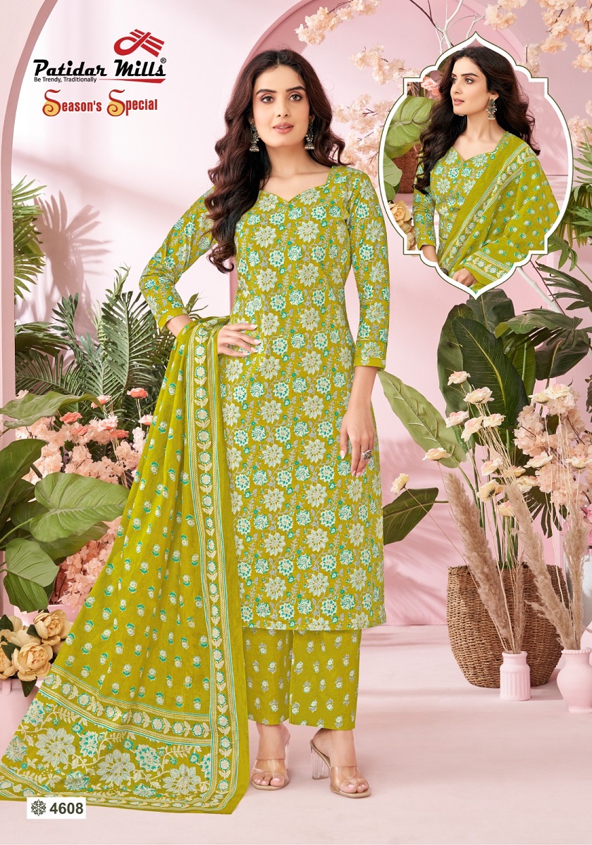 PATIDAR SEASON SPECIAL VOL-46 WHOLESALE COTTON PRINTED DRESS MATERIAL