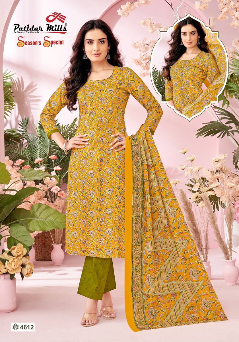 PATIDAR SEASON SPECIAL VOL-46 WHOLESALE COTTON PRINTED DRESS MATERIAL