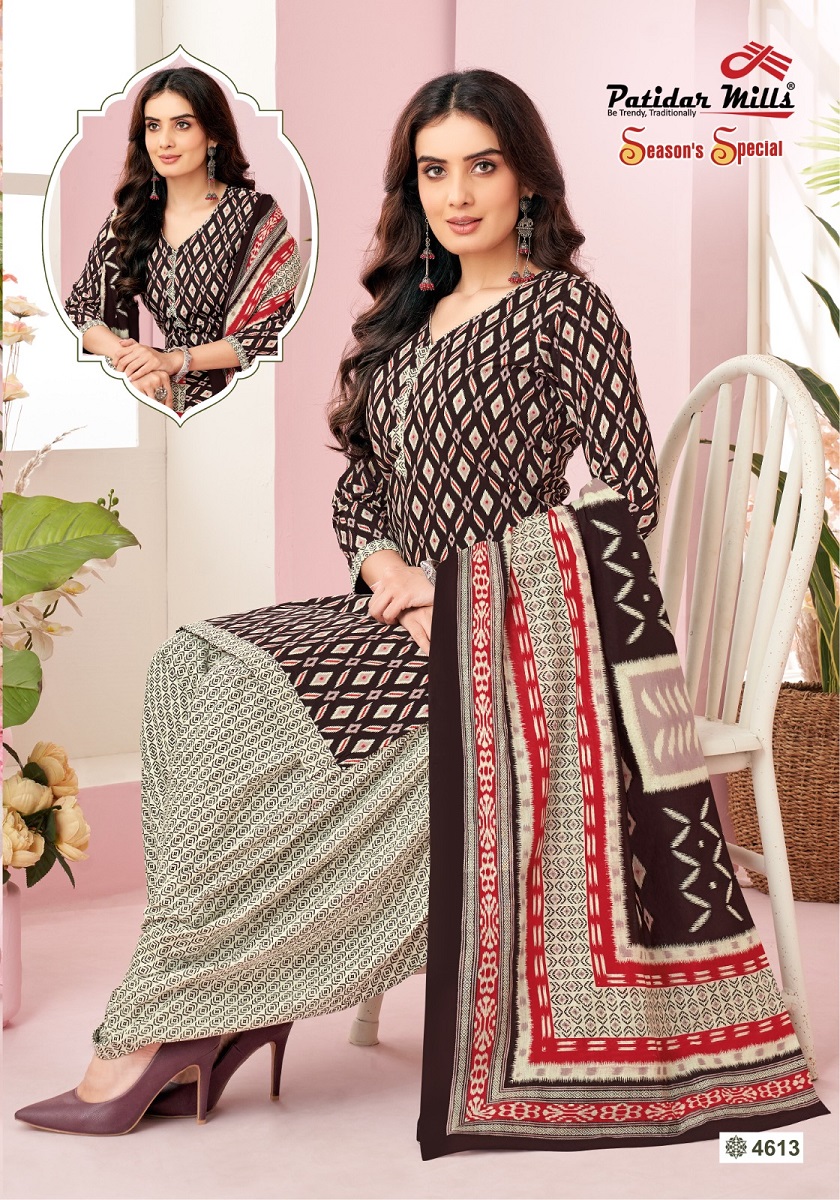 PATIDAR SEASON SPECIAL VOL-46 WHOLESALE COTTON PRINTED DRESS MATERIAL